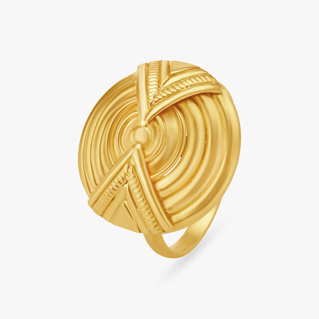 Bold Shield Ring 3