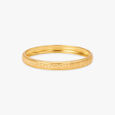 Textured Elegance Gold Bangles 2