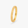 Textured Elegance Gold Bangles 3