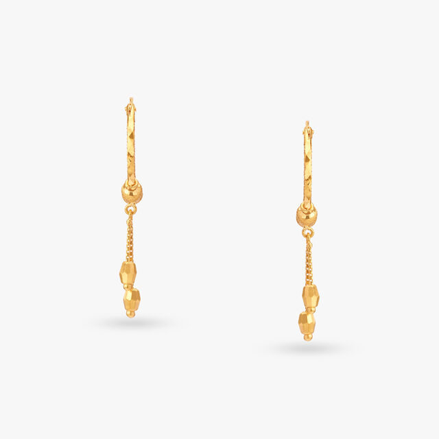 Elegant Gold Hoop Earrings