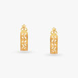 Intricate Gold Hoop Earrings 3