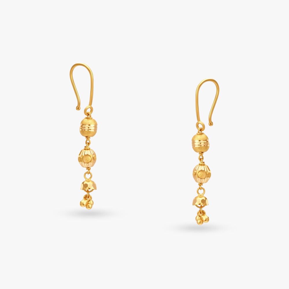 Ornate hoop earrings sales