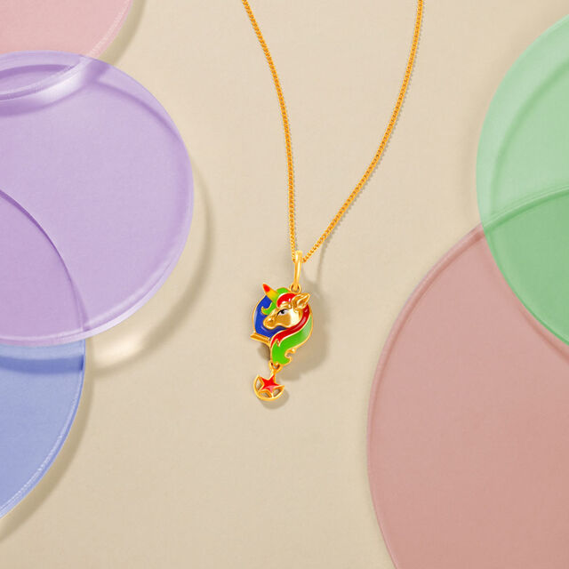 Magical Unicorn Pendant for Kids 