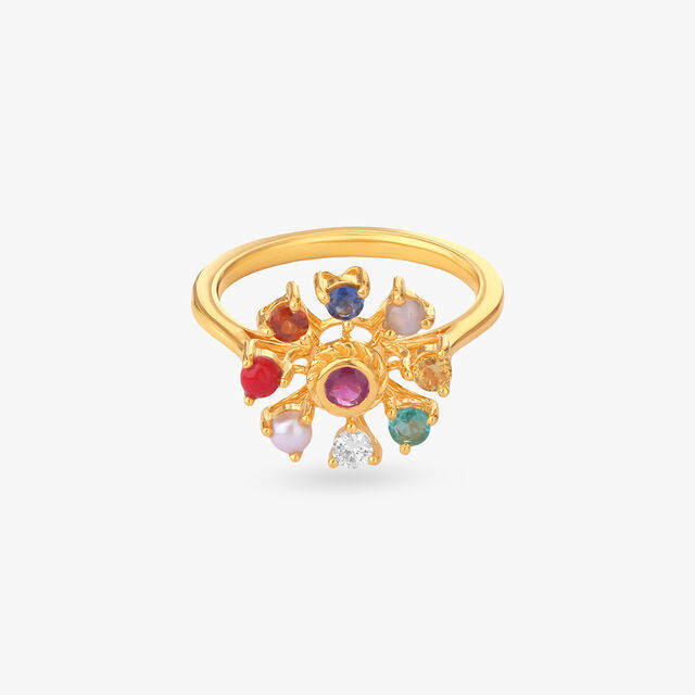 Navaratna Elegance Diamond Ring 2