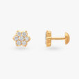 Radiant Diamond Petal Earrings 2