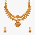 Regal Kanthi Gold Necklace Set 3