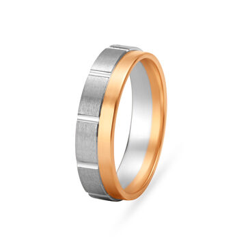 Sculpted Elegance Finger Ring for Men