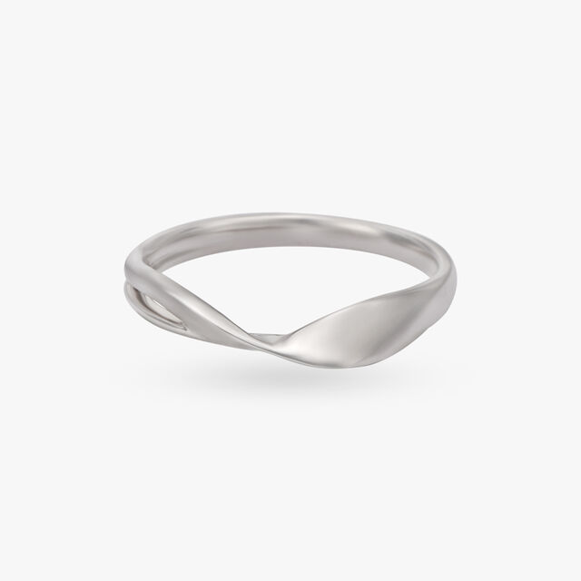 Twisted Platinum Band