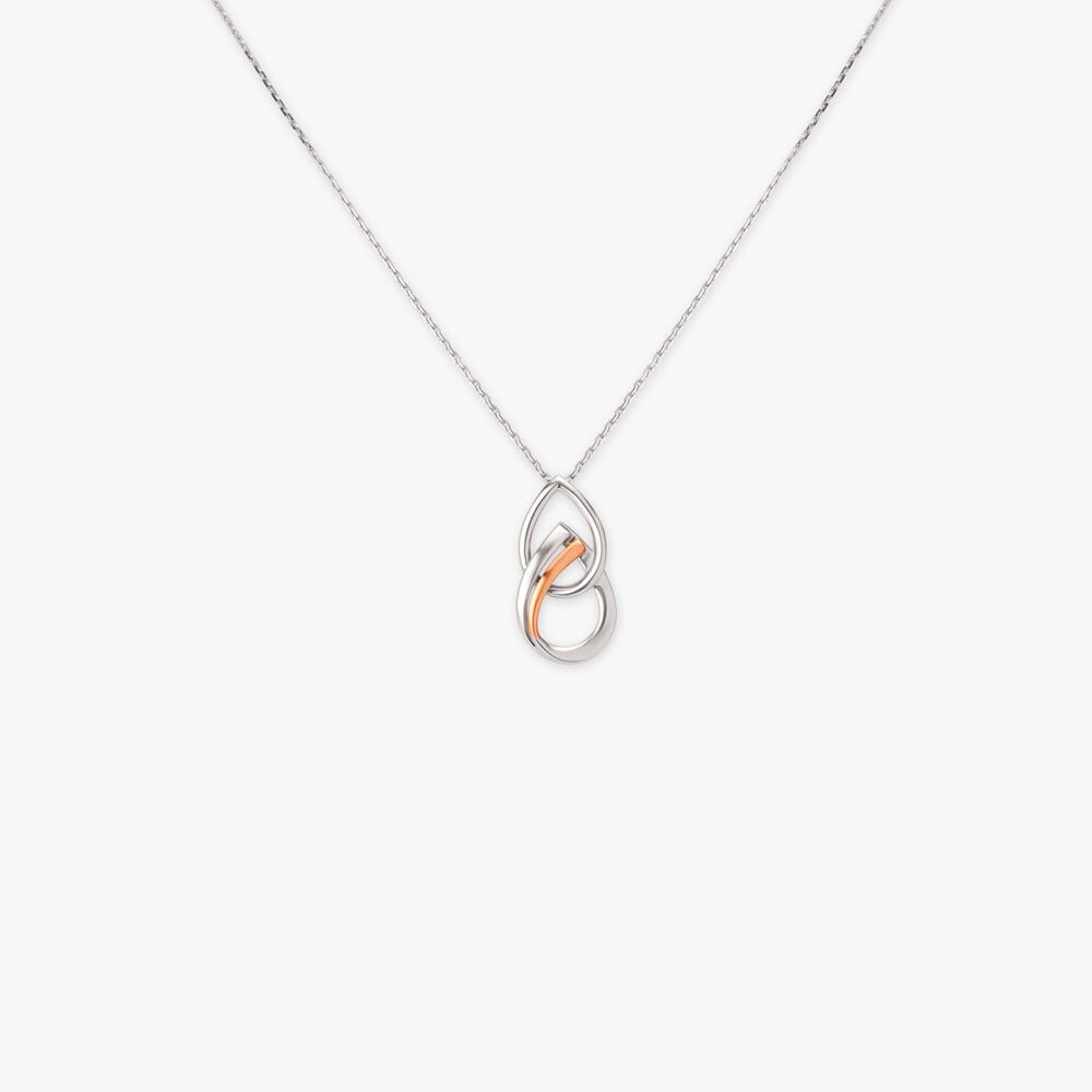 Buy Modern Platinum Pendant with Chain at Best Price Tanishq US