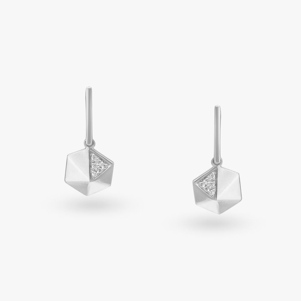 Pure silver earrings tanishq hotsell