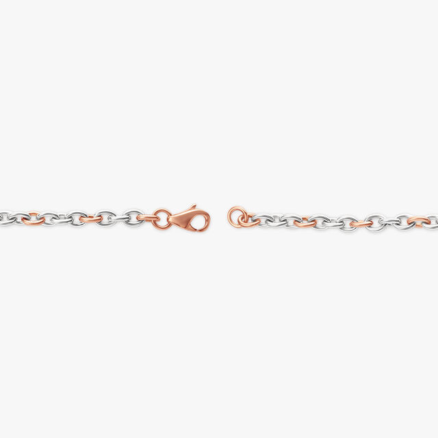 Dual-Tone Platinum Bracelet