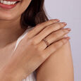 Yellow And Dual Tone Unity 18KT Yellow and Rose Gold Finger Ring 2