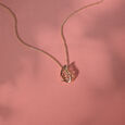 18KT Gleaming Harvest Gold Pendant 