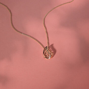 14KT Gleaming Harvest Gold Pendant