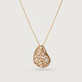 18KT Gleaming Harvest Gold Pendant 4