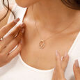 Mia 18kt Yellow Gold And Diamond Pendant 