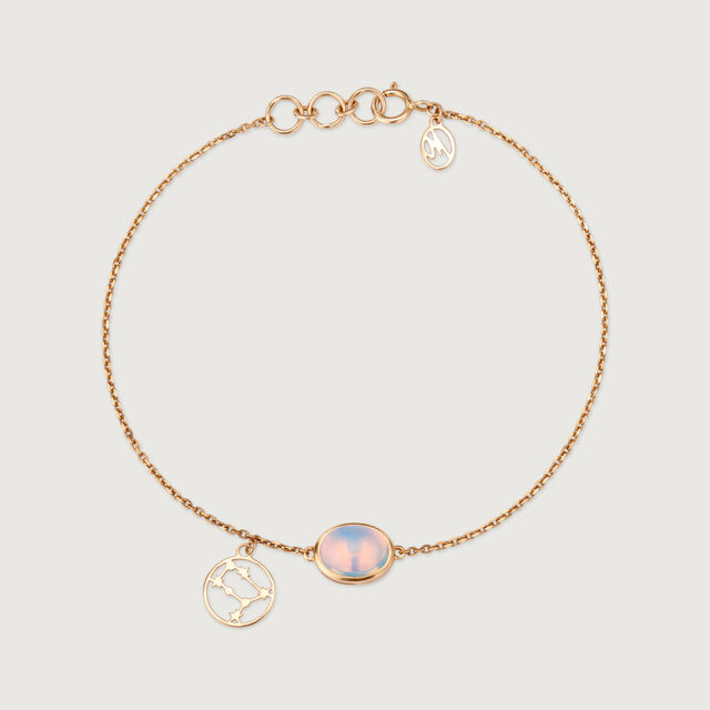 14KT Gemini Birthstone Yellow Gold Bracelet 4