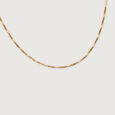 18KT Yellow-White Gold Link Chain 4