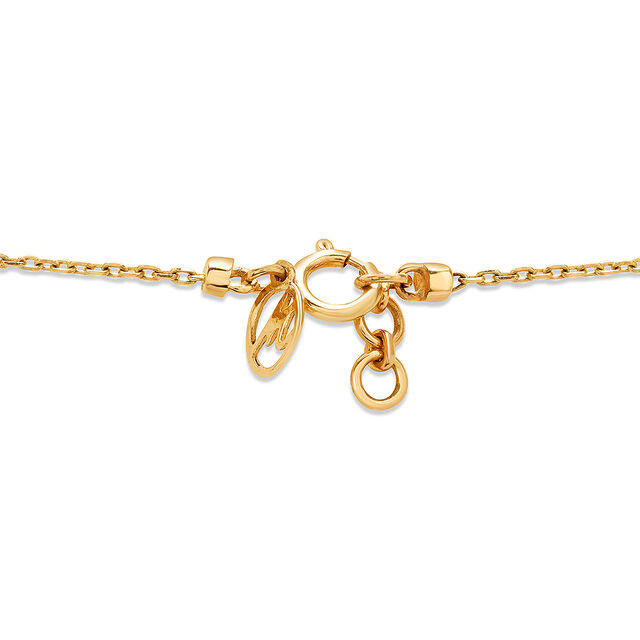 14KT Yellow Gold Floral Necklace 4