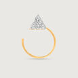 Mia by Tanishq 18KT Yellow Gold Diamond Nose Pin,,hi-res 2