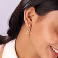 Diamond Radiance Spiral Earring 2