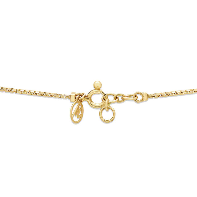 18KT Yellow Gold Divine Evil Eye Necklace 5
