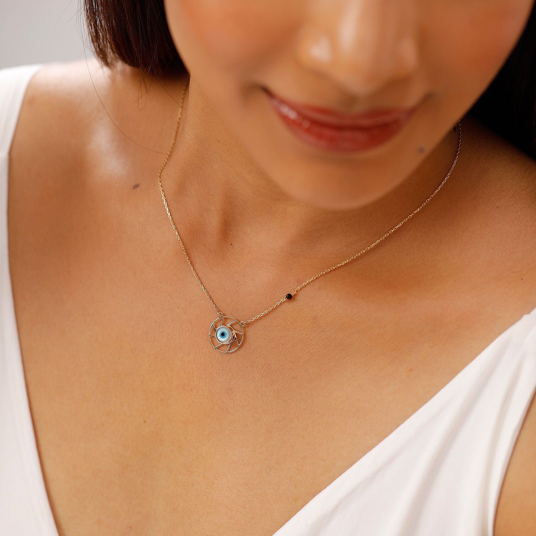 Best evil eye necklace cheap