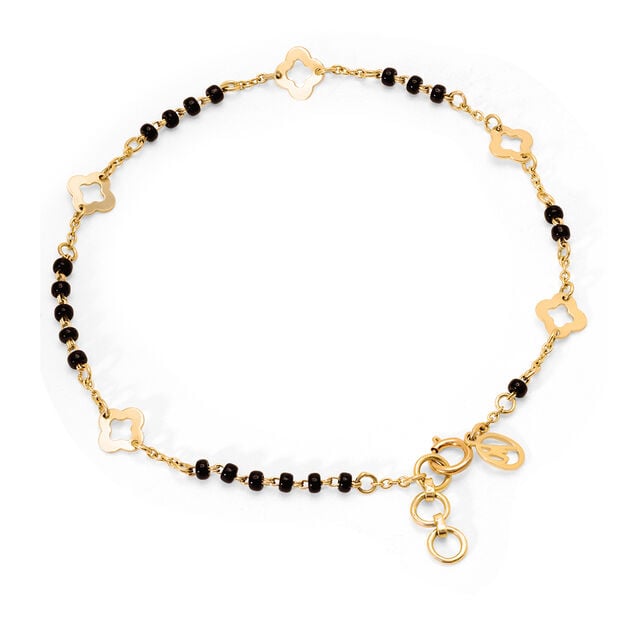Mia Sutra DIY with Clove Shape Motif Multiple Stacking Charm Bracelet 4