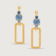 Blue Elixir 18KT London Blue Topaz Drop Earrings 3