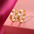 Me & We - Love Sync Band 18KT Gold Couple Ring-Single Piece,,hi-res 