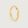 Solidarity Band 18KT Gold Couple Ring-Single Piece,,hi-res 4