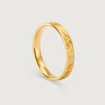 Me & We - Everlasting Love Band 18KT Gold Couple Ring -Single Piece,,hi-res 4