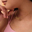 Hearts Symphony 18kt Pure Gold Pendant with Chain,,hi-res 2