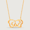 Hearts Symphony 18kt Pure Gold Pendant with Chain,,hi-res 4