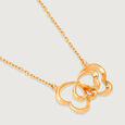 Hearts Symphony 18kt Pure Gold Pendant with Chain,,hi-res 5
