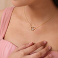Winged Melody 18KT Gold  & Diamond Necklace,,hi-res 2