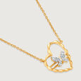Winged Melody 18KT Gold  & Diamond Necklace,,hi-res 4