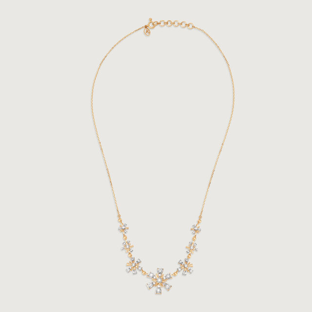 Nightfall Sparkle 14KT Diamond Necklace 3