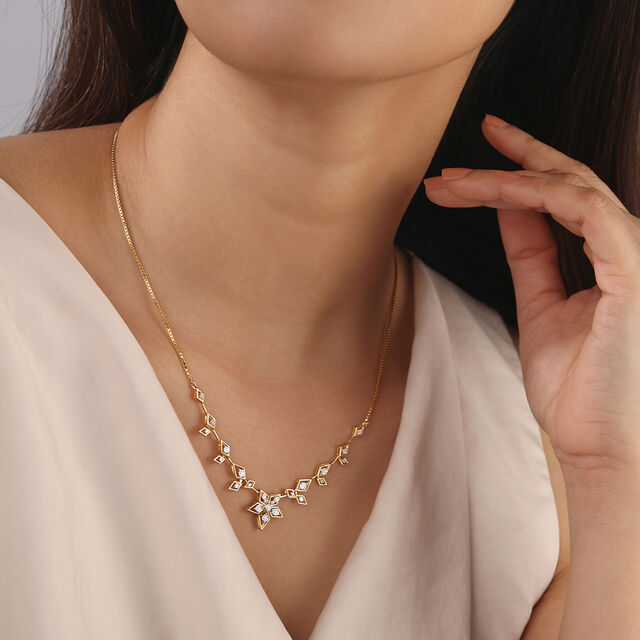Optimistic Radiance 14KT Diamond Necklace 2