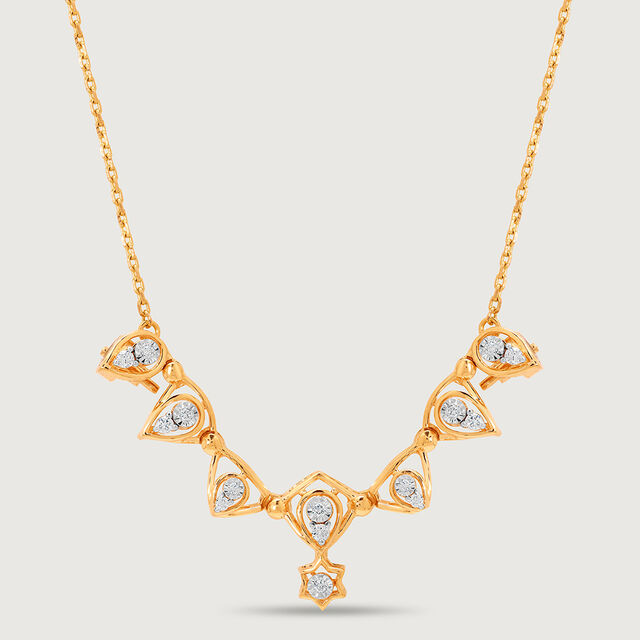 Transformable heart 18KT Gold & Diamond Necklace 5