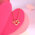 Cupid Edit Celestial Wings 18KT Pure Gold Pendant,,hi-res 2