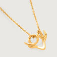 Cupid Edit Celestial Wings 18KT Pure Gold Pendant 5