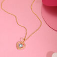 Cupid Edit Dancing Hearts 18KT Gold & Diamond Pendant,,hi-res 