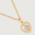 Cupid Edit Dancing Hearts 18KT Gold & Diamond Pendant,,hi-res 4