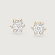 Twinkling Stars 18Kt Diamond Stud Earrings 5