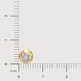 Astral Glimmer 18 Kt Diamond Stud Earring 6