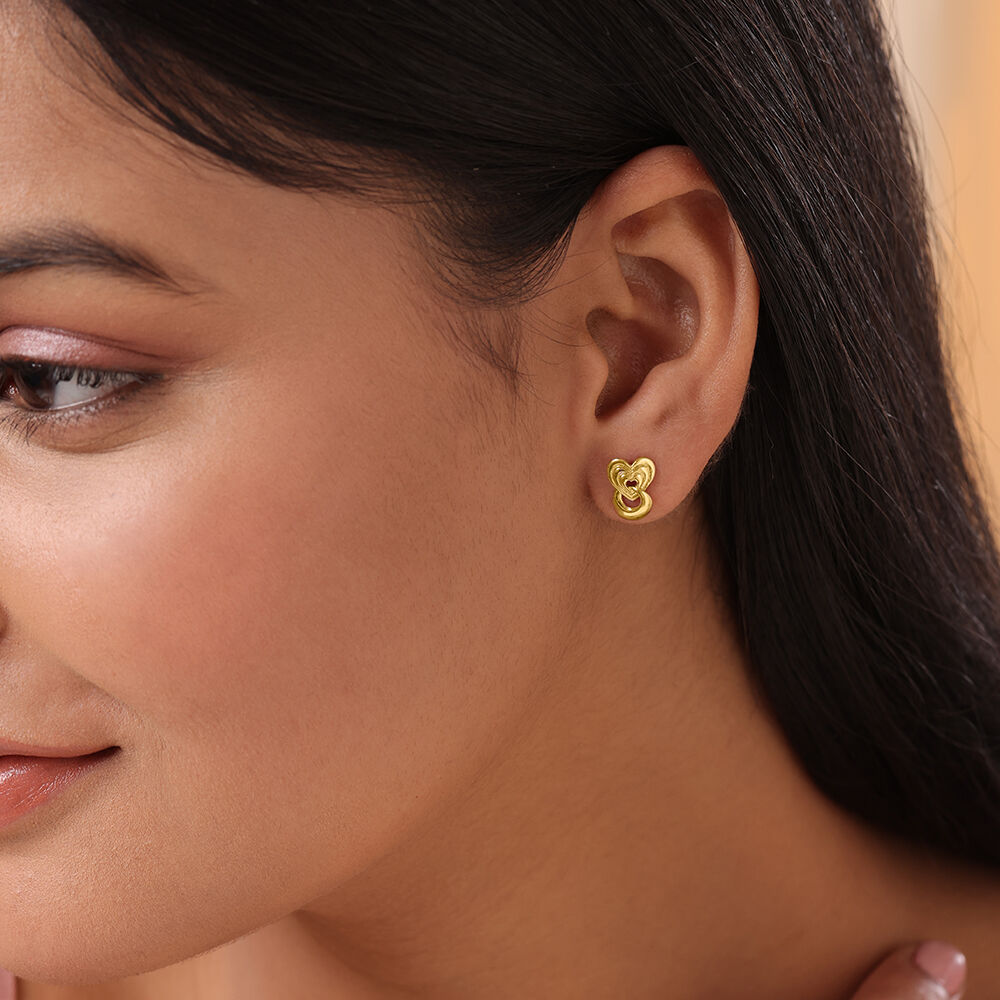 Pure gold earrings for women deals