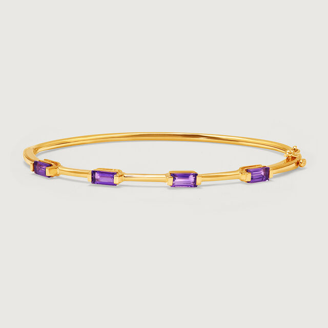 Violet Velvet 14KT Amethyst Bangle 4