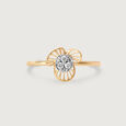 Petal Brilliance 18 Kt Gold & Diamond Ring 3