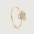 Petal Brilliance 18 Kt Gold & Diamond Ring 4
